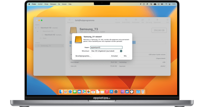 Hoe Mac OS installeren op externe harde schijf?