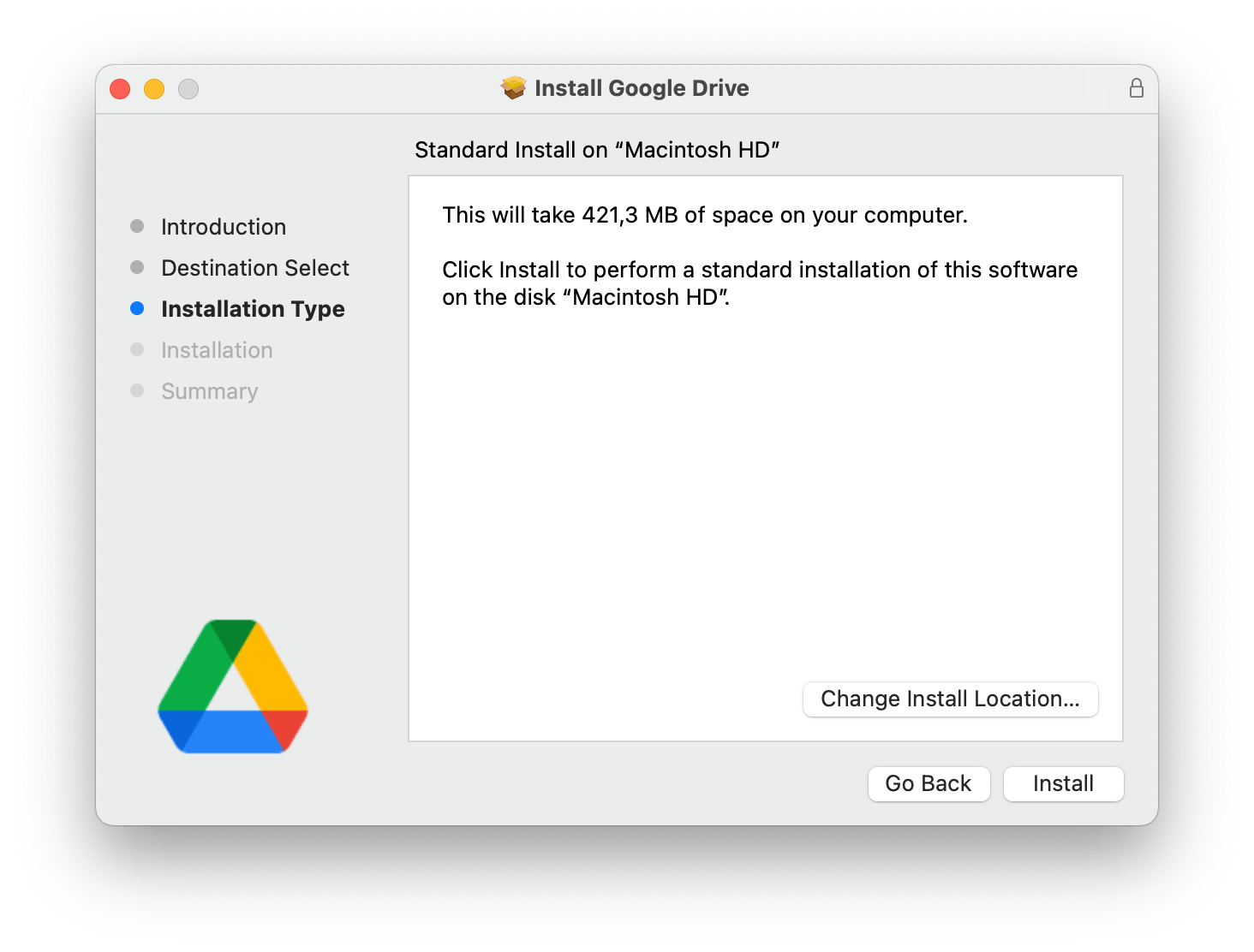 Hoe Google Drive installeren op Mac?